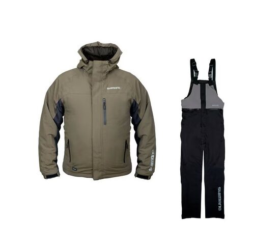 Ziemas Kostīms Shimano Warm Rain Khaki T-20C 20000/7000 Izm. M-XXXL